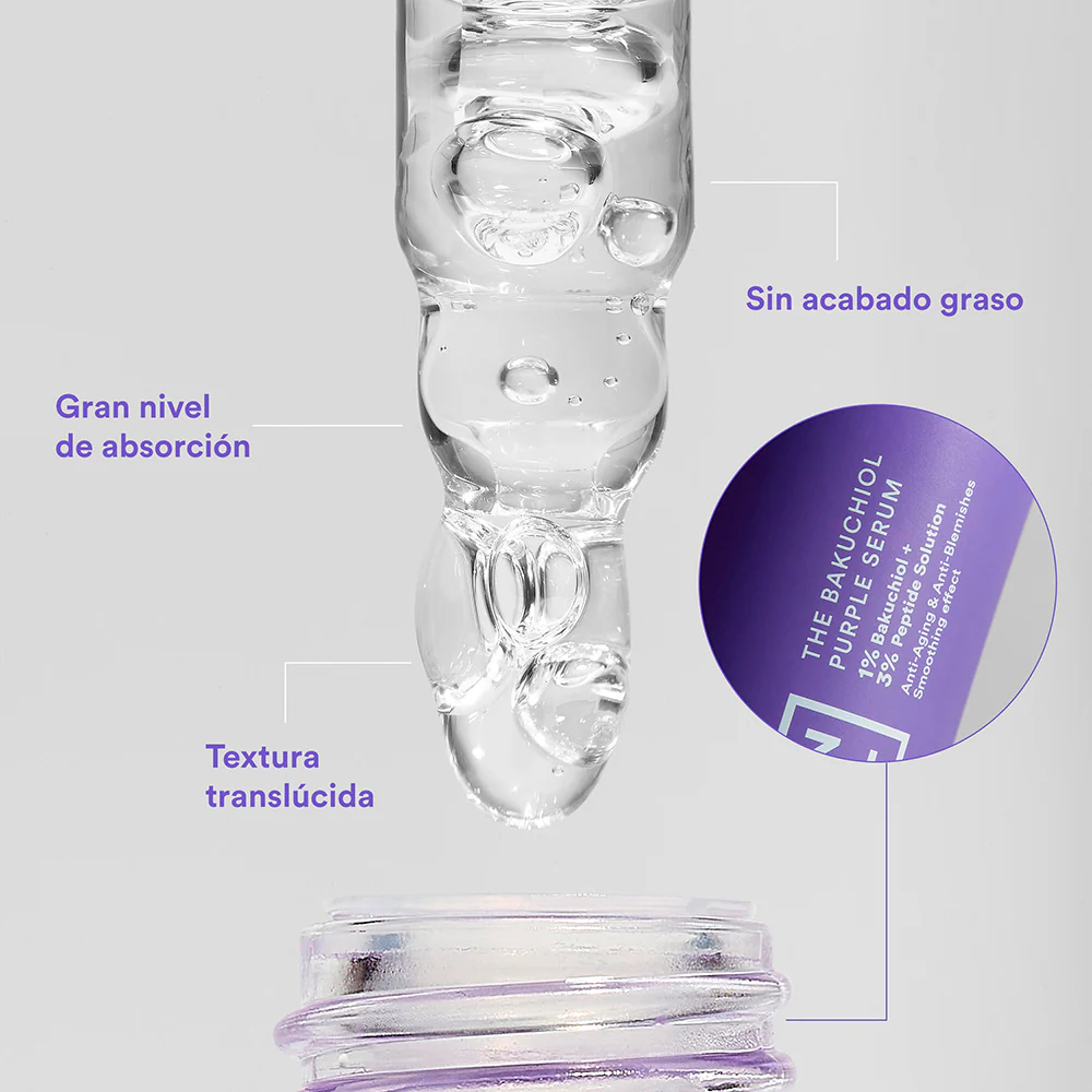 the bakuchiol purple serum - Image 4